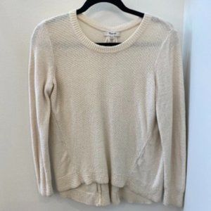 Off-white lightweight sweater
